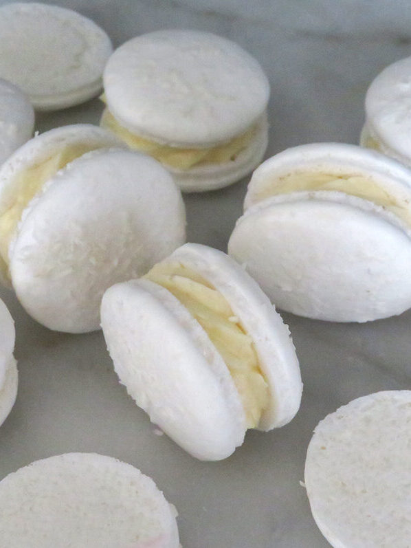 Handgemaakte notenvrije macarons